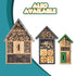 Large Wooden Bug & Bee Hotel - Metal roof